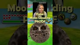 Thumbnail: PROOF the Moon Landing was FAKED #zeldamajorasmask