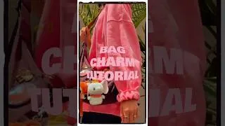 Thumbnail: Easy 3 min bag charm tutorial!! 🫶🏼Supplies linked in my storefront #disney #bagcharm #diykeychain