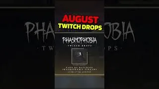 Thumbnail: NEW PHASMOPHOBIA TWITCH DROP ANNOUNCED! #shorts #phasmophobia #phasmophobiagame