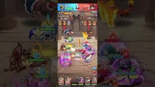 Thumbnail: Top heroes 82 mil league destroying 81.5 mil horde #games #strategygame #tips #topheroes