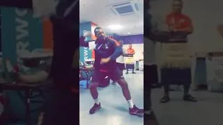 Thumbnail: David Halaifonua 🇹🇴 dancing to Fijian song 🇫🇯 #ikaletahi #tongan #fijiansongs #polynesian #rugby