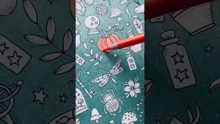 Thumbnail: Coloring in Magical Worlds by Johanna Basford. #coloringbook #adultcoloring #magicalworlds