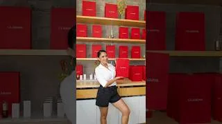 Thumbnail: Clarins Double Serum Foundation & Eye Pop-Up Experience! ✨ #clarins #skincare #shorts