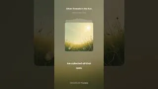 Thumbnail: Silver Threads in the Sun (#chillvibes )