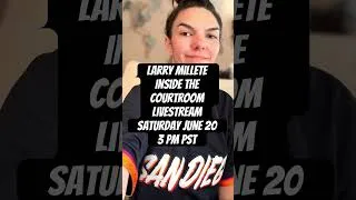Thumbnail: WHATS HAPPENING IN THE LARRY MILLETE TRIAL?!