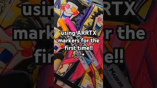 Thumbnail: | thank you to the wonderful people at ARRTX who sent me some of their acrylic markers! #arrtx