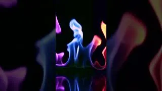 Thumbnail: Purple Blue Red Flames #Shorts