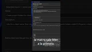 Thumbnail: 045 - Escribí con mis palabras lo que quería. La macro se construyó sola. #shorts