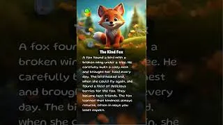 Thumbnail: The Kind Fox | Boost English Language Skills | Moral Stories for Kids | Nursery Stories in English