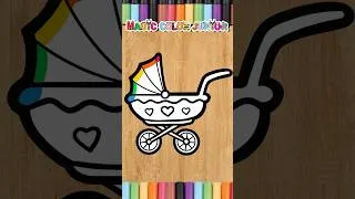 Thumbnail: #shorts  How to Draw a Baby Stroller #drawing #magiccolorjunior