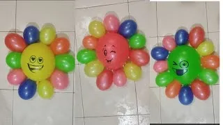 Thumbnail: Beautiful Number (1) Blue Balloon and Mini 12 Rainbows Balloons Popping Reverse ASMR Satisfying