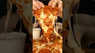 Thumbnail: EXTRAH Cheese Pizza Hut, too much?! #asmr #mukbang