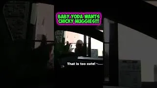 Thumbnail: Baby Yoda wants his CHICKY NUGGIES!!!