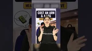 Thumbnail: Cost an Arm & Leg 🦵 🫪 #idioms #education #ytshorts