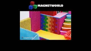 Thumbnail: How To Make Unicorn House With Fish Tank Underground From Magnetic Balls  #magnetworld #shorts