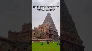 Thumbnail: Thanjavur Big Temple 🛕 | 1000 Years of History & Grandeur ✨ #shorts