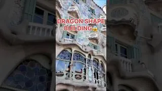 Thumbnail: Barcelona లో Dragon House 😱🐉|Casa Batlló నిజంగా అద్భుతం #travel  #spain #barcelona #casabatllo