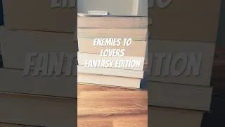 Thumbnail: Enemies to lovers but make it fantasy 🖤 #bookrecommendations #fantasyromance #booktube