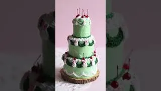 Thumbnail: #polymerclay #miniaturesculpture #weddingcake