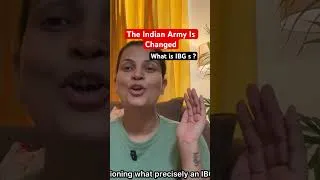 Thumbnail: What Is IBG? Indian Army’s New Structure Explained Simply,watch on my channel