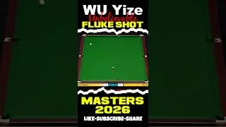 Thumbnail: Shaun Murphy vs Wu Yize Masters 2026 Snooker Fluke Shot #billiards #snooker2026 #snookermoments