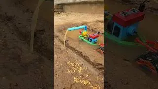Thumbnail: DIY Mini Tractor Seed Sowing cultivator | Diesel Engine Water Pump | Wheat Farming | Science Project