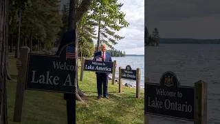 Thumbnail: Canada Strikes Back at Trump’s “Lake America”🇨🇦🌊 🇺🇸😂
