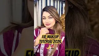 Thumbnail: গরমের ঈদের সাজ ২০২৬ 🌙 Simple Summer Friendly Eid Makeup Tutorial