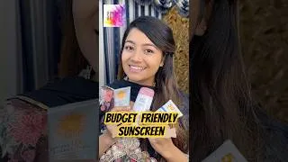 Thumbnail: Top 3 Budget Sunscreens ☀️ No White Cast ❌ Affordable Sunscreen for All Skin Types