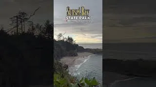 Thumbnail: Some sunsets make you stop and stare. 🌅#Shorts #OregonCoast #CoosBay #RVLife #Sunset #RVLiving #fyp