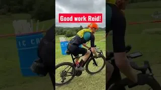 Thumbnail: @AgateCyclist coming into the CX finish after 60 miles of CORE4 Gravel