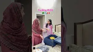 Thumbnail: Packing VLOG 🇵🇰✈️🇨🇦 #minivlog