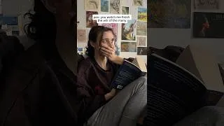 Thumbnail: watch me finish the will of the many #booktube #readingvlog #bookish #projecthailmary #booktok