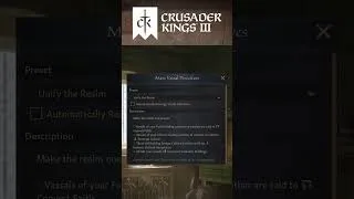 Thumbnail: This CK3 Mod Saves Hours of Vassal Management