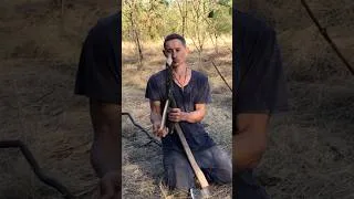 Thumbnail: Building a hut in the woods///#asmr #survivalskills #lifehacks #survival
