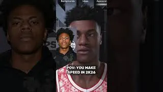 Thumbnail: Making IShowSpeed in NBA 2K26 🏀
