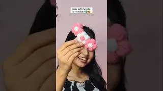 Thumbnail: Easy crochet puff claw clip 🌸 #crochet #cute #beautiful #viral #trending #handmade