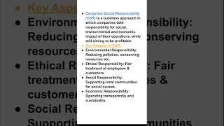 Thumbnail: Corporate Social Responsibility(CSR)