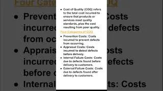 Thumbnail: What is Cost of Quality (COQ)?