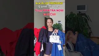 Thumbnail: 15-20k -Bahut darr ke ye last minute kiya frds ..dekh lo kaise aye -From Myntra Now
