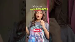 Thumbnail: Part-9 of Analysing Subscribers Mistakes❌😱#youtubegrowthseries#contentcreation#growonyoutube#yt2026