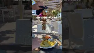 Thumbnail: Porto Paradiso, Alykes, Zakynthos #zante #greece #souvlaki #greeksalad #greekislands #food #lunch