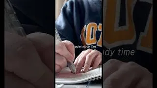 Thumbnail: quiet study time ✏️ writing sounds ASMR | study with me