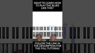 Thumbnail: Hot Blues Piano Licks Demonstration #shorts  #blues #piano