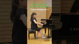 Thumbnail: Anju Nogiwa | Chopin Ballade No. 1 | First Prize | 2026 Aachen Regional MIPC