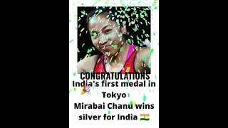 Thumbnail: India's first medal in Tokyo Olympic 2021. Proud of Manipur ❤️