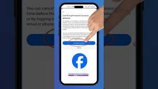 Thumbnail: Facebook Account Delete Kaise Kare ✅ | How To Delete Facebook Account Permanently #Facebook #Shorts