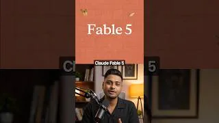 Thumbnail: Claude Fable 5 Just Changed What We Expect From AI. #claude #fable