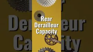 Thumbnail: How to calculate Rear Derailleur Capacity #rearderailleur #bikeparts #cassette #chainring
