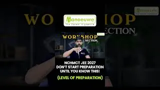 Thumbnail: How to Prepare for NCHMCT JEE 2027: Complete Roadmap & Levels Explained #nchmctjee